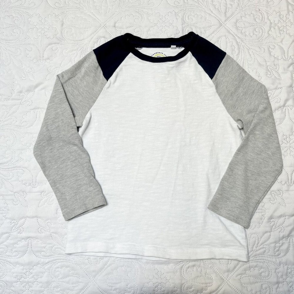 Next Color Block Raglan Shirt Size 7 - Picture 2 of 6